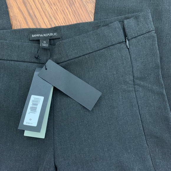 Banana Republic Devon legging pant, charcoal gray - Picture 4 of 5